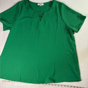 Corvia Green Women's Top 1X